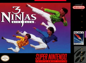 3 Ninjas Kick Back (USA) box cover front